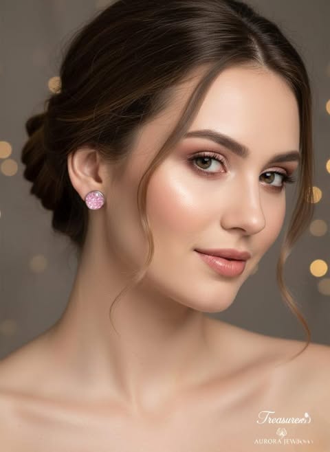 Beautiful collection of dazzling stud earrings, perfect for glamorous accessorizing.