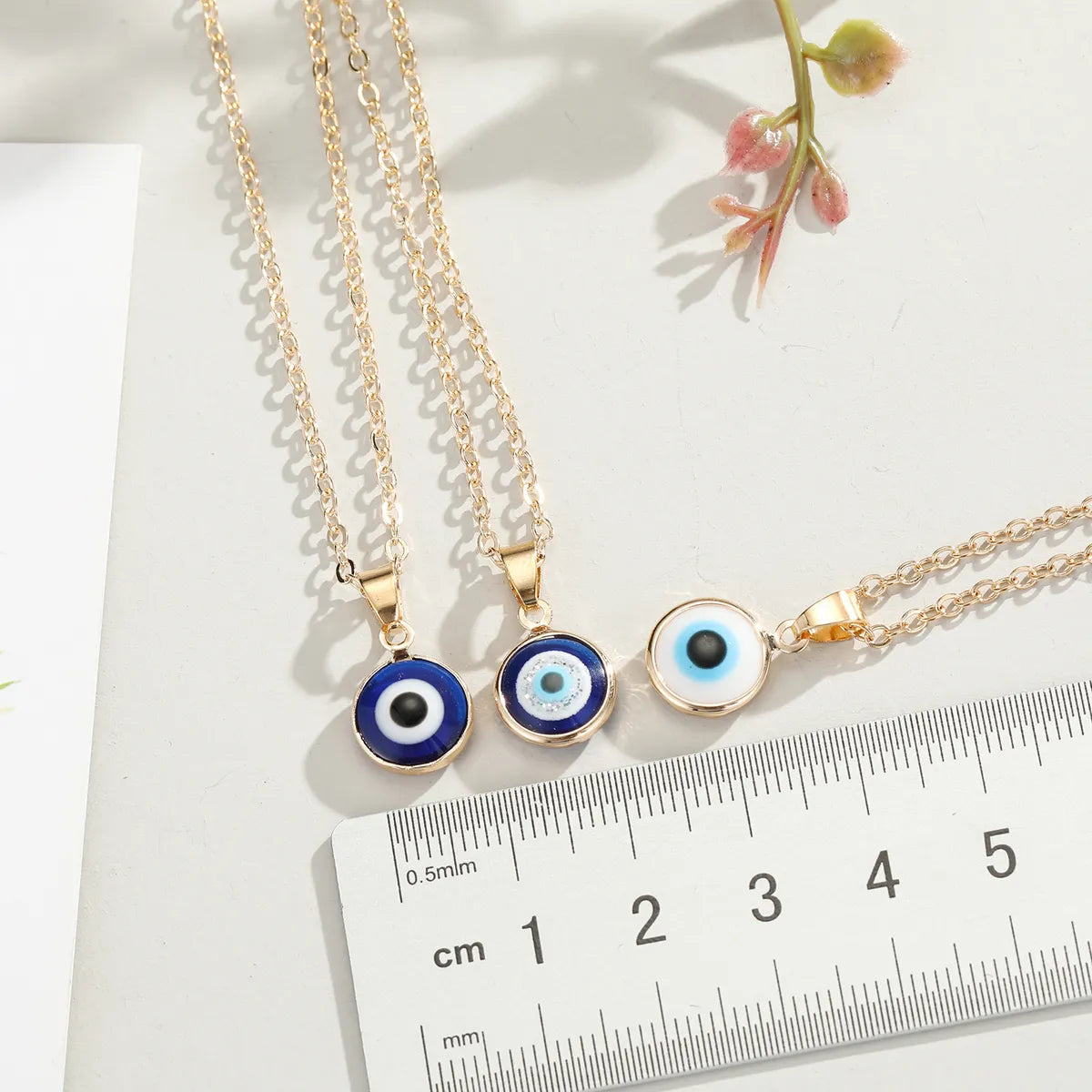 Jewelry Fashion Evil Eye Alloy Pendant Necklace