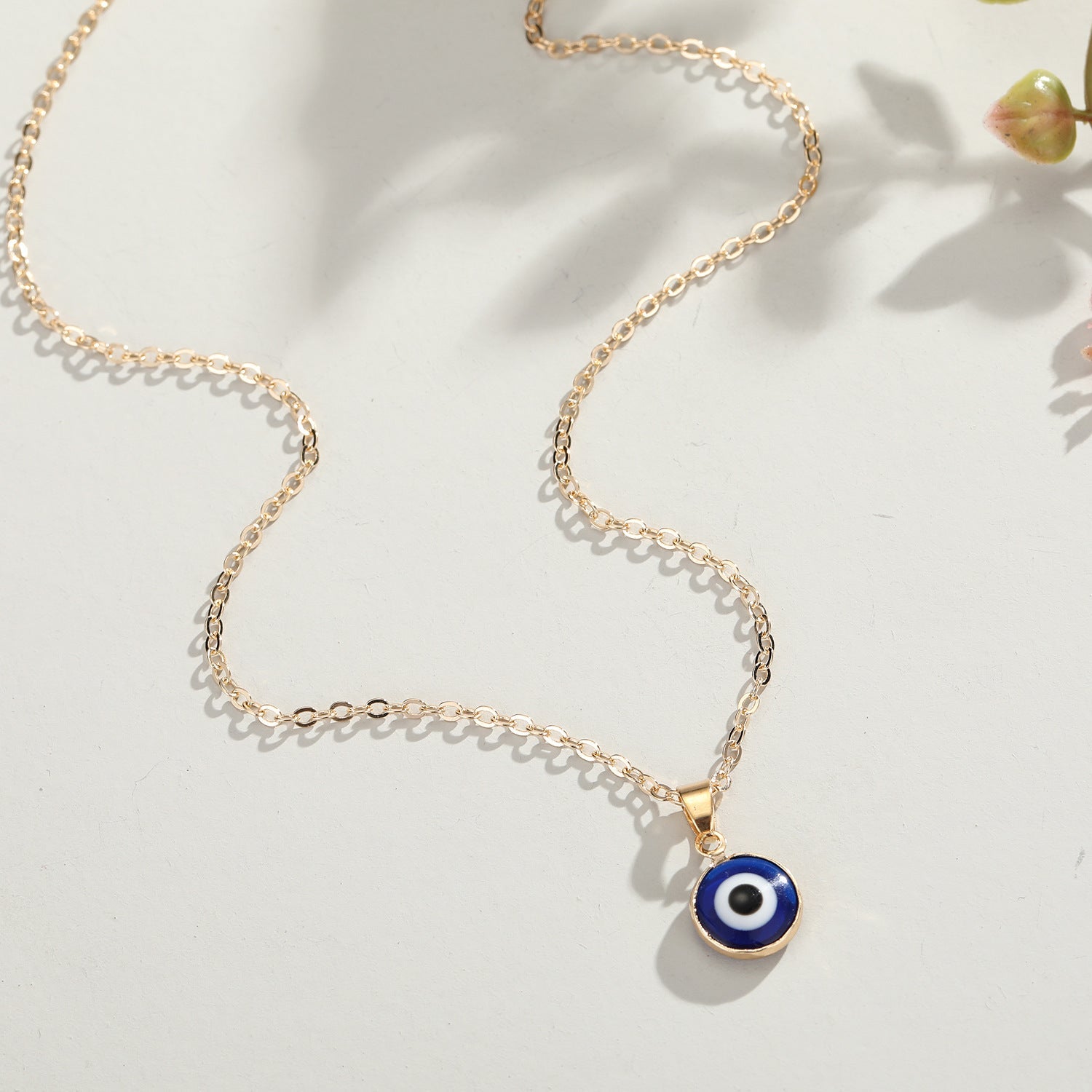 Jewelry Fashion Evil Eye Alloy Pendant Necklace