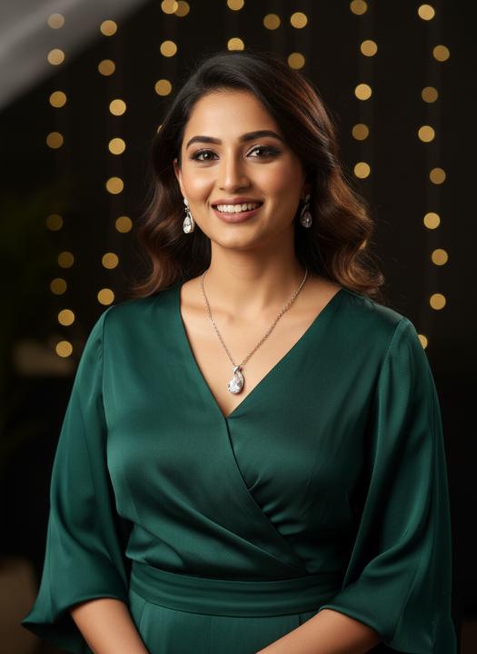 The Royalty Set: White Teardrop Pendant and Stud Earrings