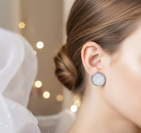 Beautiful collection of dazzling stud earrings, perfect for glamorous accessorizing.